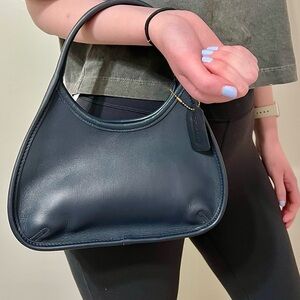 Vintage Coach Mini Ergo Navy Blue 9027